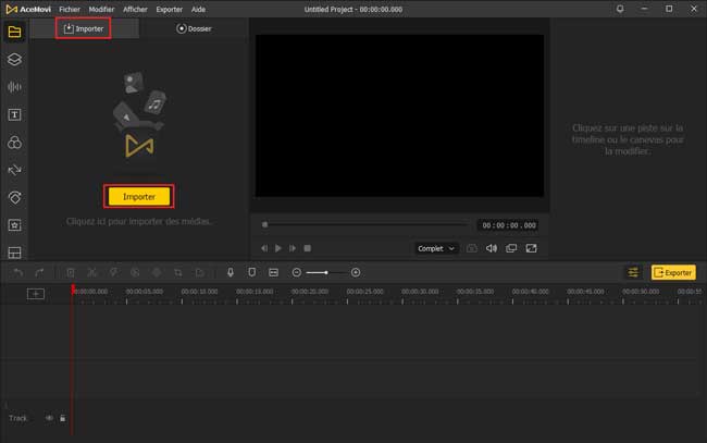 importer des médias