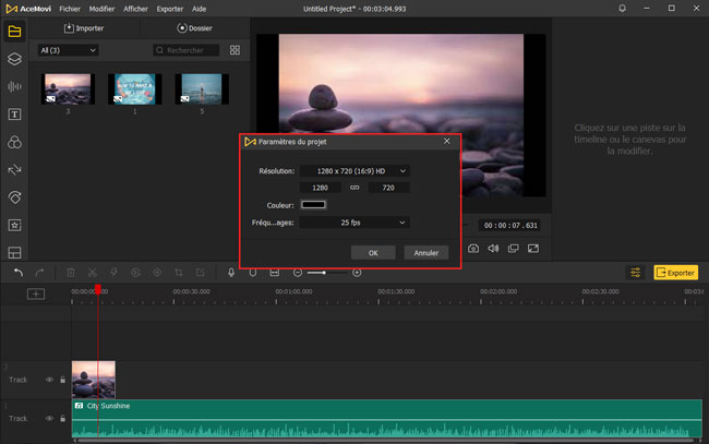 configuration du projet