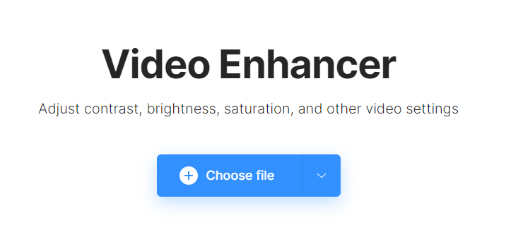 clideo vidéo enhancer