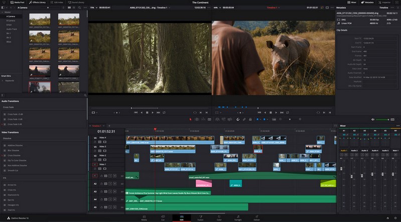 davinci resolve