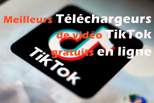 téléchargeurs gratuits des vidéos tiktok en ligne