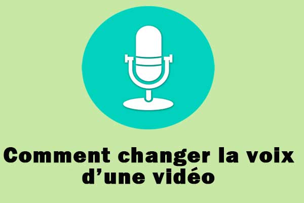 comment changer la voix d'une vidéo
