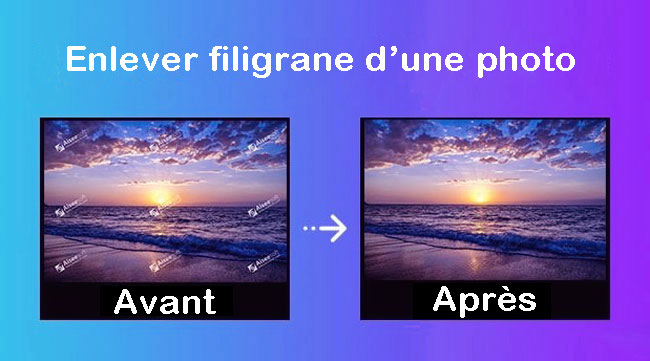 comment enlever le filigrane d'une photo