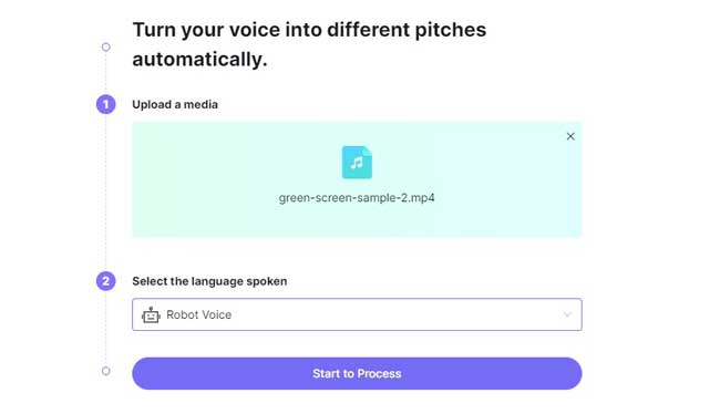 télécharger la voix sur media.io