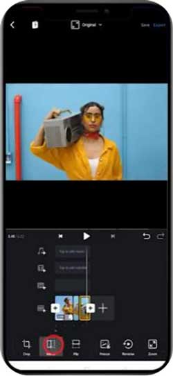 mettre la vidéo en miroir sur iphone et android