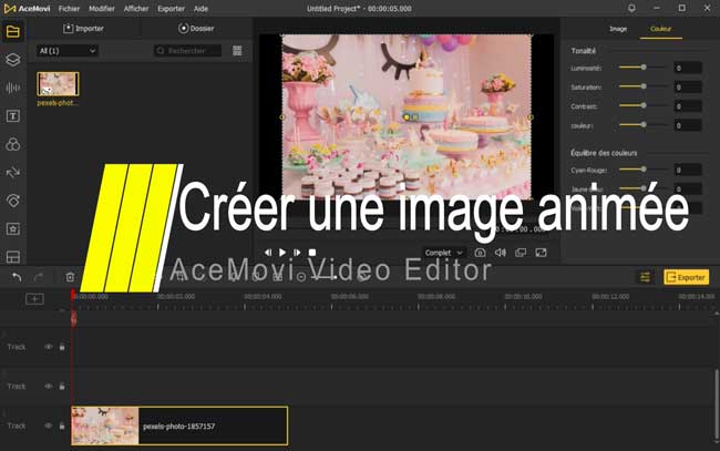 comment faire une image animée