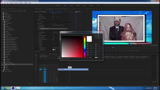 ajouter des barres noires avec premiere pro