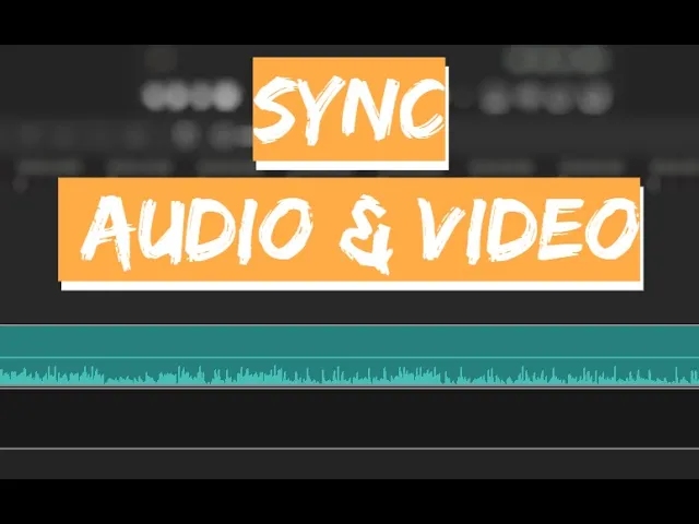 synchroniser l'audio et la vidéo