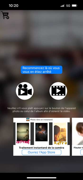 l'interface de video mosaic