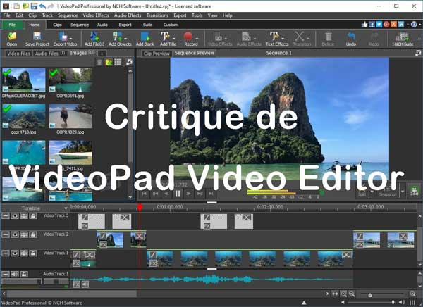 une critique de videopad