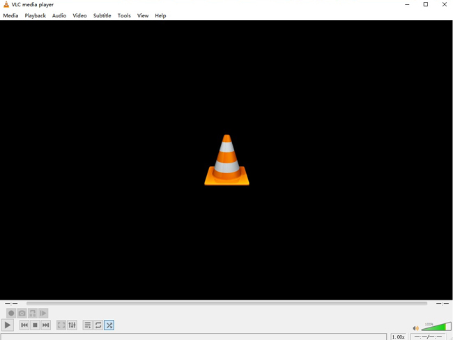 l'interface de vlc