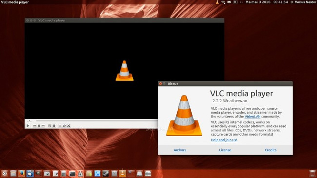 l'interface de mac de vlc